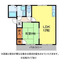 グレイス上野の物件間取画像